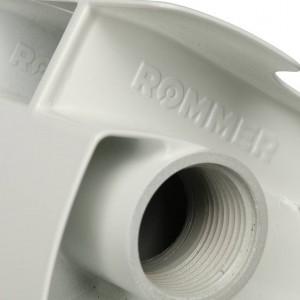 Радиатор алюминиевый ROMMER Plus 200/96 8 секций RAL9016 664 Вт